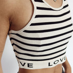 Love top stripes